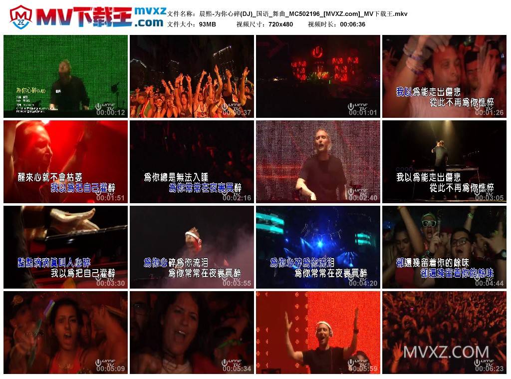 晨熙-为你心碎(DJ)_国语_舞曲_MC502196